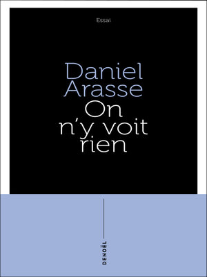 cover image of On n'y voit rien